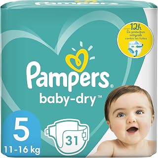 Pampers Baby-Dry Size 5 to 12 Hours Protection, for 11 – 16 kg – 900 g