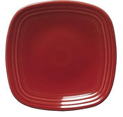 Fiesta 9-1/4-Inch Square Luncheon Plate Scarlet