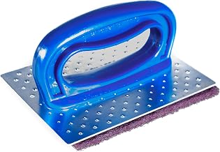 SPARTA 4071200 Plastic Grill Pad Holder, 5.5 X 4 Inches, Blue