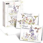 Lang, Hummingbird Sympathy Assorted Boxed Note Cards