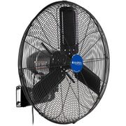 Global Industrial Black/Silver / 29"L x 38"W x 7"H / Industrial Wall-Mounted Fans