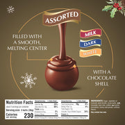 LINDOR Holiday Assorted Chocolate Candy Tree Gift Box by Lindt – 3.9 Ounce