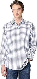 Brooks Brothers Mens Non-Iron Stretch Twill Ainsley Spread Collar Dress Shirtdress Shirt