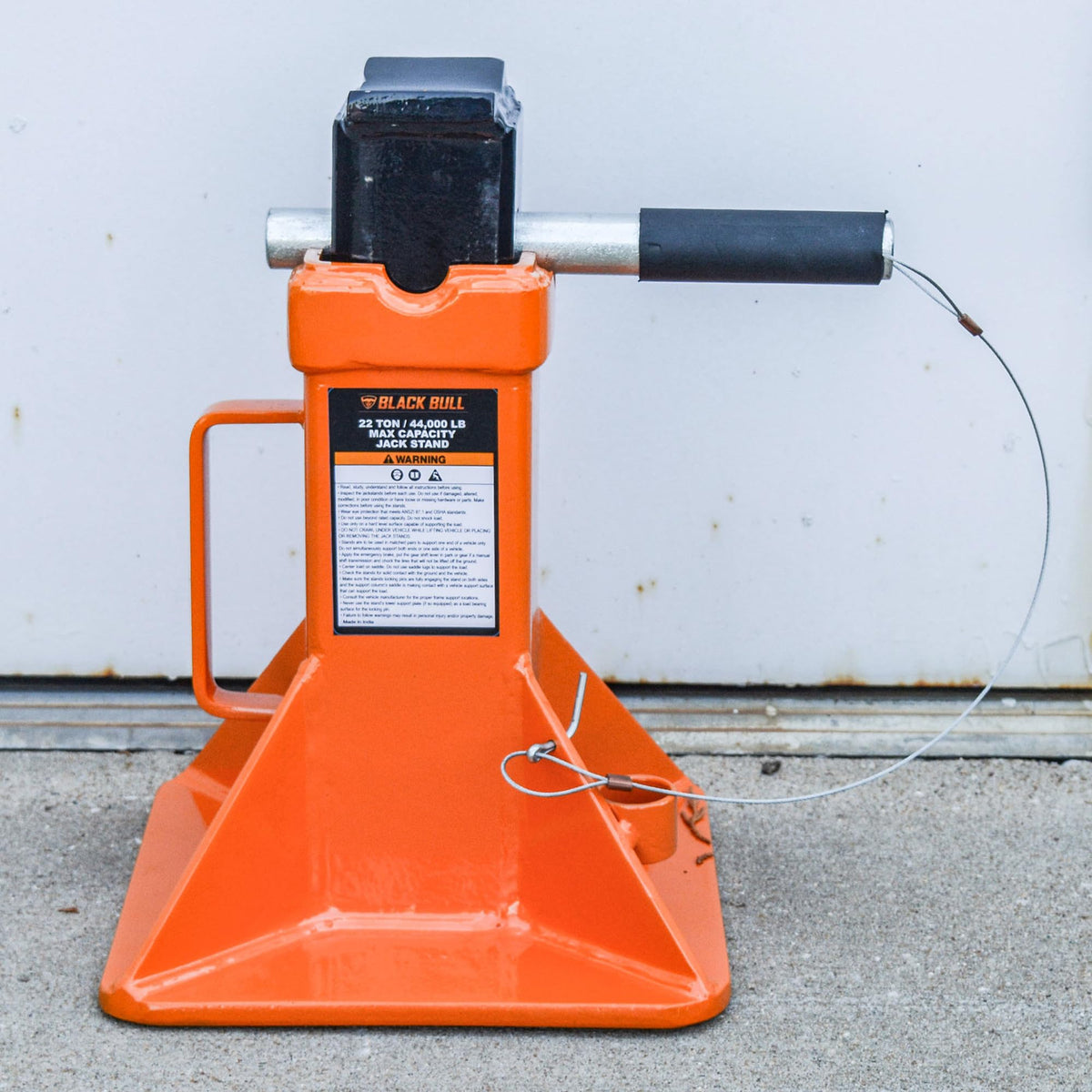 Buffalo Tools : 22 Ton Jack Stand Set (2Pk) by Black Bull – 22 Ton, Alloy Steel, Orange, Pack of 2, Model JS22SET