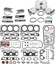 MA-9761298851-2 Full Gasket Set Pistons Bearings Compatible With/For 87-95 Chrysler Dodge Mitsubishi 3.0