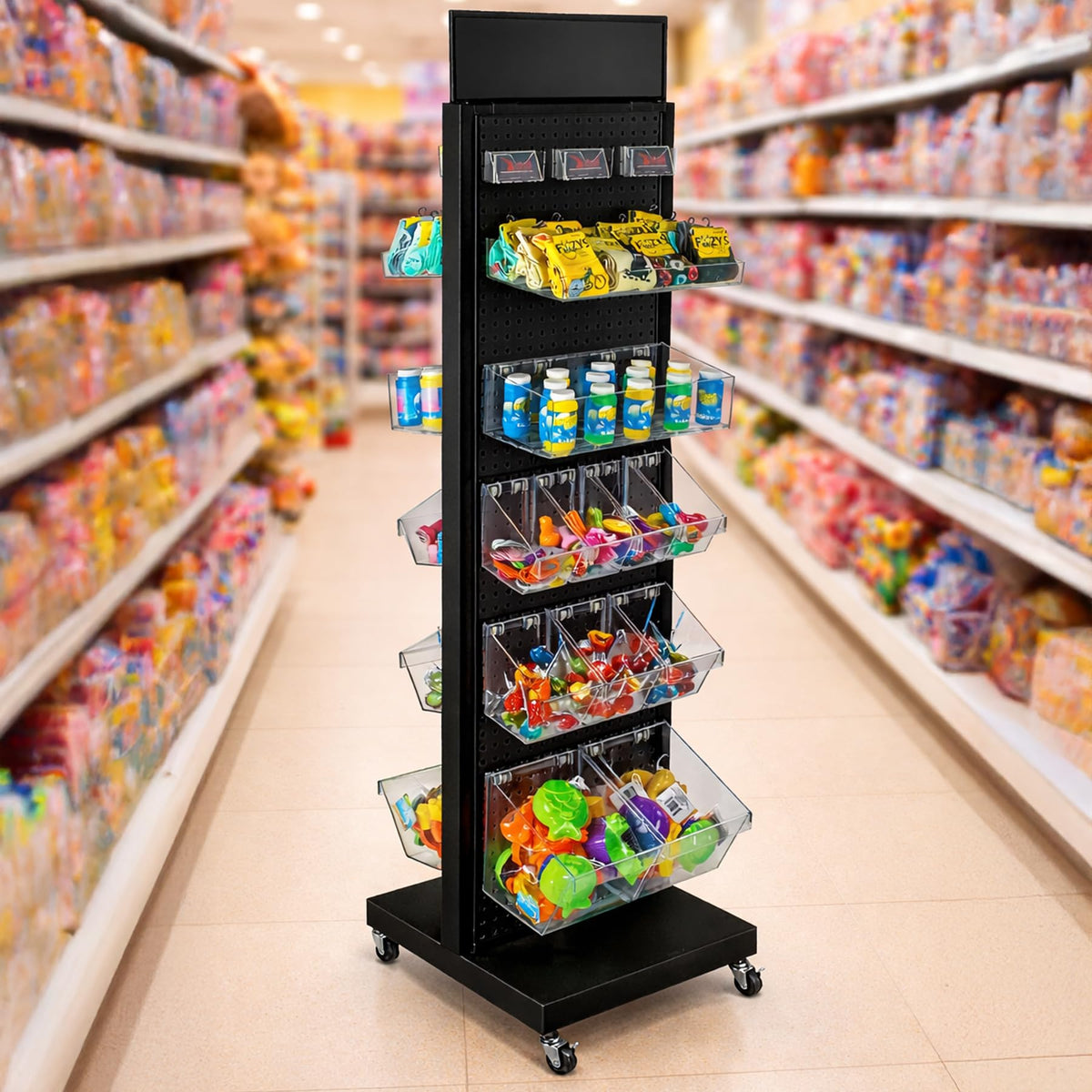 Azar Displays Black / 1 Panels & Units