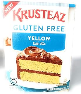 Krusteaz Gluten Free Yellow Cake Mix 18 Ounce Pack Of 2
