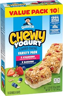 Quaker Chewy Yogurt Bars - Variety Pack 10ct