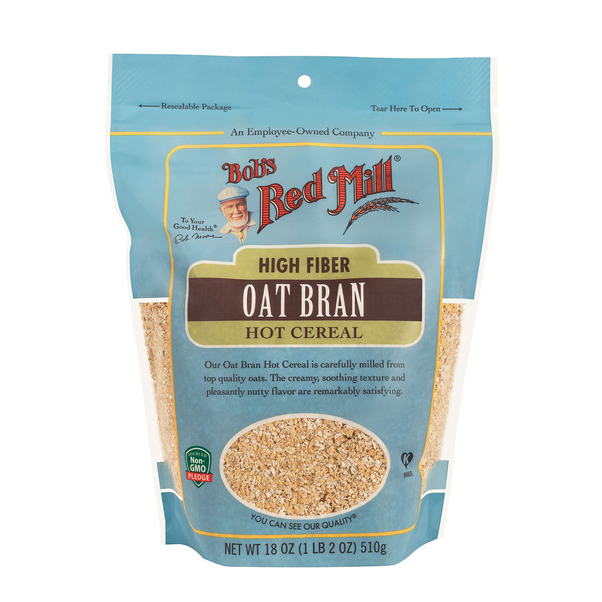 Bob's Red Mill 18 Ounce (Pack of 4) / 4 Oat Bran