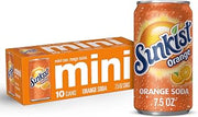 Sunkist Regular 10pk Mini Can, 75 Fl Oz