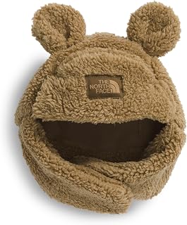 The North Face Kids' Trapper | Warm Winter Hat for Toddlers with Soft Fleece Lining, Cute Bear Ears & Cozy Earflaps