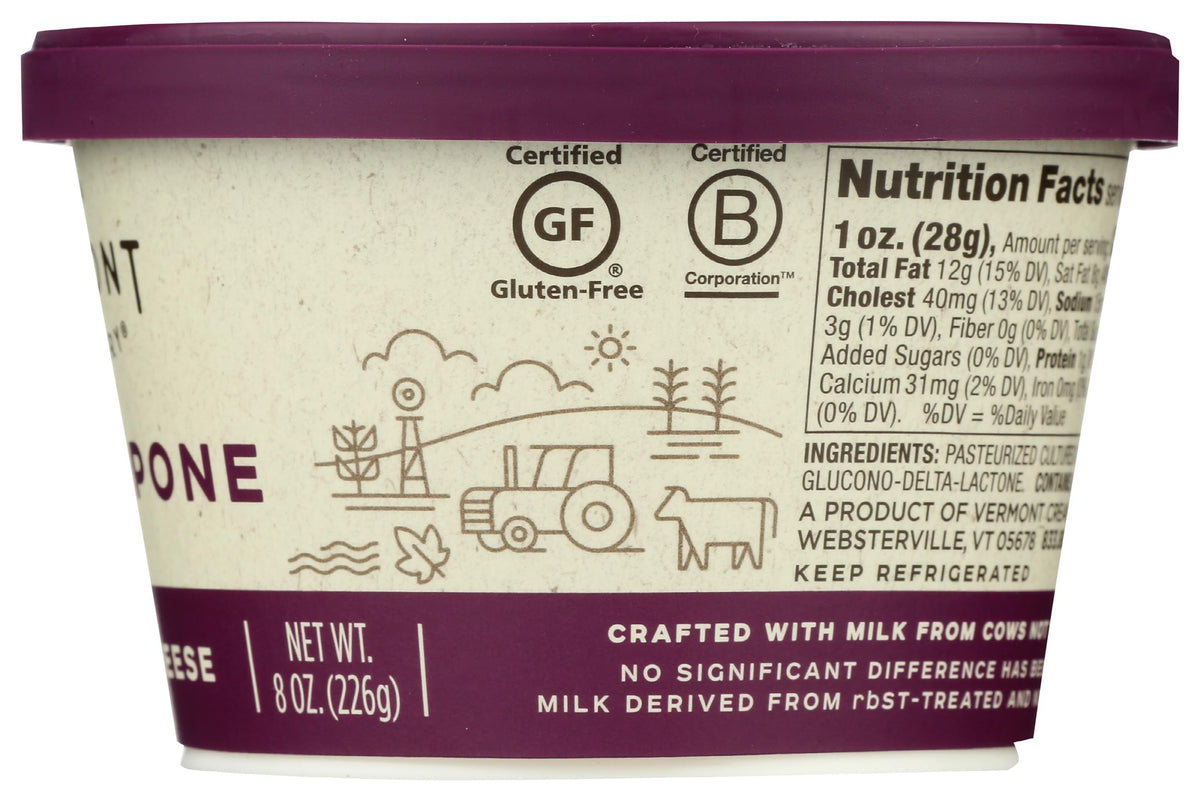Vermont Creamery by Vermont Butter & Cheese – 8 Ounce (Pack of 1), Model 0011826400103