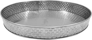 Tablecraft Brickhouse Collection Round Platter, Stainless Steel, 21.5 x 4 cm