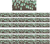 Teacher Created Resources Eucalyptus Straight Border Trim, 35 Feet Per Pack, 6 Packs