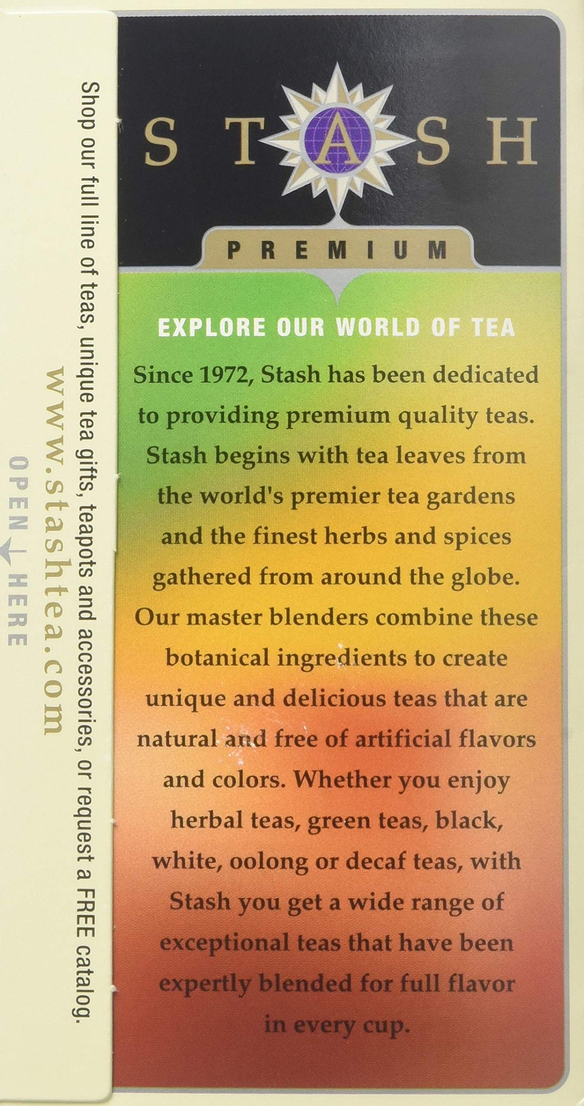 TEA TEA GINGER ORANGE 18BG by Stash – 18 Count (Pack of 1), No Color, Model 0077652082173