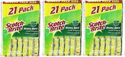 Scotch-Brite Heavy Duty Scrub Sponge (21ct.) (Pack 3)