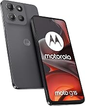 Motorola Moto G15 Dual-SIM 256GB ROM + 8GB RAM (GSM Only | No CDMA) Factory Unlocked 4G/LTE Smartphone (Gravity Grey) - International Version