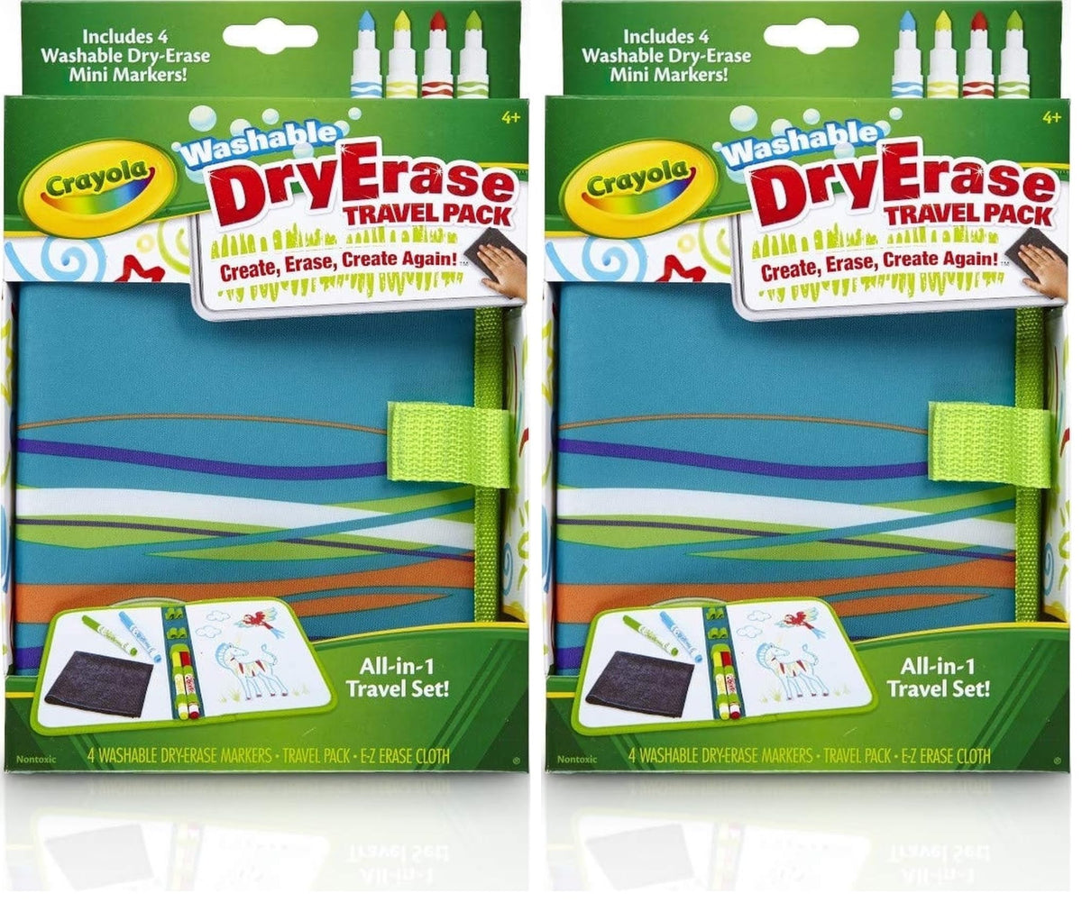 Crayola 5 Piece Set (Pack of 2) / White / Practical Coloring Pens & Markers