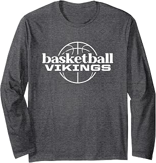 Curtis Vikings Basketball Long Sleeve T-Shirt