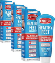 O'Keeffe's for Healthy Feet Pain Relief Foot Cream, Cooling, 3 oz, (Pack of 3)
