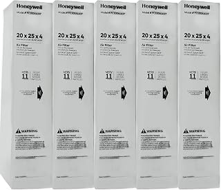 Honeywell FC100A1037-5 20" x 25" Merv 11 Filter Media (Pack of 5)