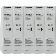 20" x 25" Merv 11 Filter Media (Pack of 5) by Honeywell – 5 Count (Pack of 1), Pack of 5, Model FC100A1037-5