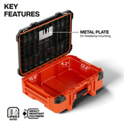 KLEIN TOOLS Small / Orange / 75.0 pounds Tool Boxes