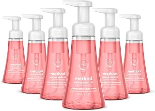 Method Foaming Hand Wash, Pink Grapefruit, 10 fl oz, 6 pack