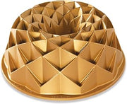 Nordic Ware Jubilee Bundt, 10 Cup, Gold