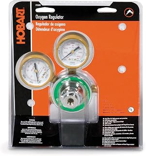 Hobart 770503 CGA-540 Medium Duty Oxygen Regulator and Gauges