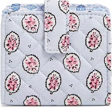 Vera Bradley Women's Cotton RFID Finley Small Wallet