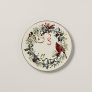 Lenox Winter Greetings Porcelain Dinner Plates, 10.75 Inch, Set of 6