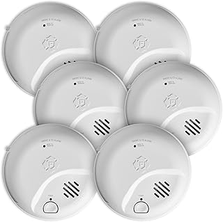 First Alert Hardwire Combination Smoke & Carbon Monoxide Alarm | SMICO100-AC, 9V Battery Backup