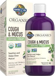 Garden of Life Organics Cough & Mucus Immune Syrup, Sugar-Free, 5 fl. oz
