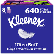 Kleenex White / 80 Count (Pack of 8) / Modern Box Tissues