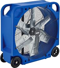 Global Industrial 28" Diameter Blower Barrel Fan, Rotomold Plastic, Blue