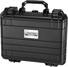 Loaded Gear HD-200 Hard Case, Black, Medium by BARSKA