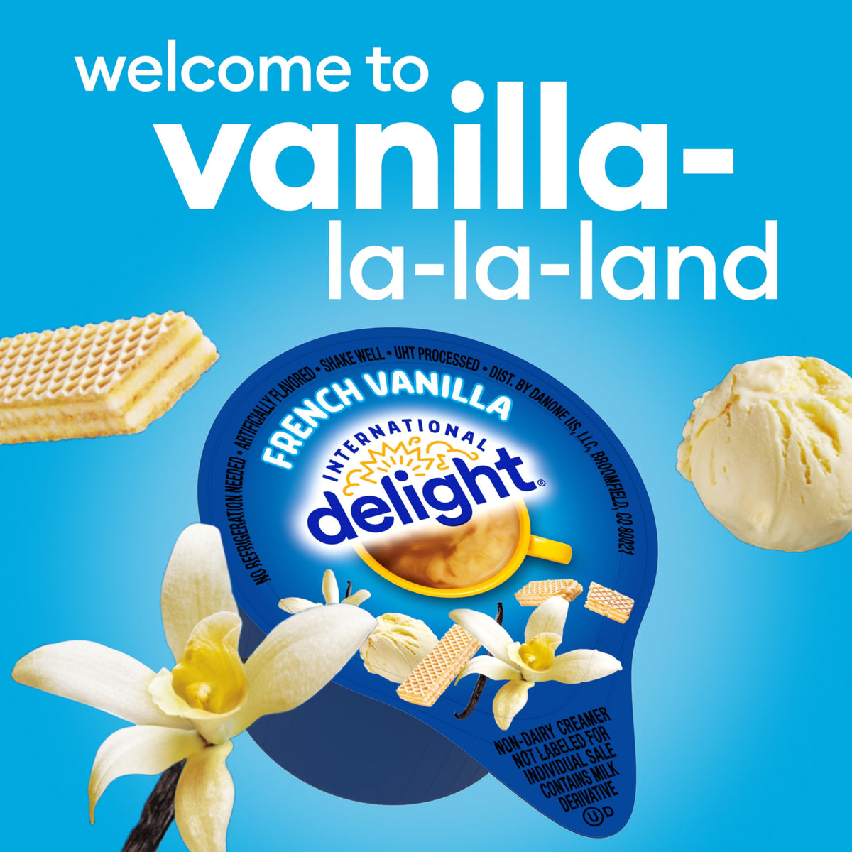 International Delight French Vanilla / 84 Fl Oz (Pack of 1) / coffee Coffee Creamers