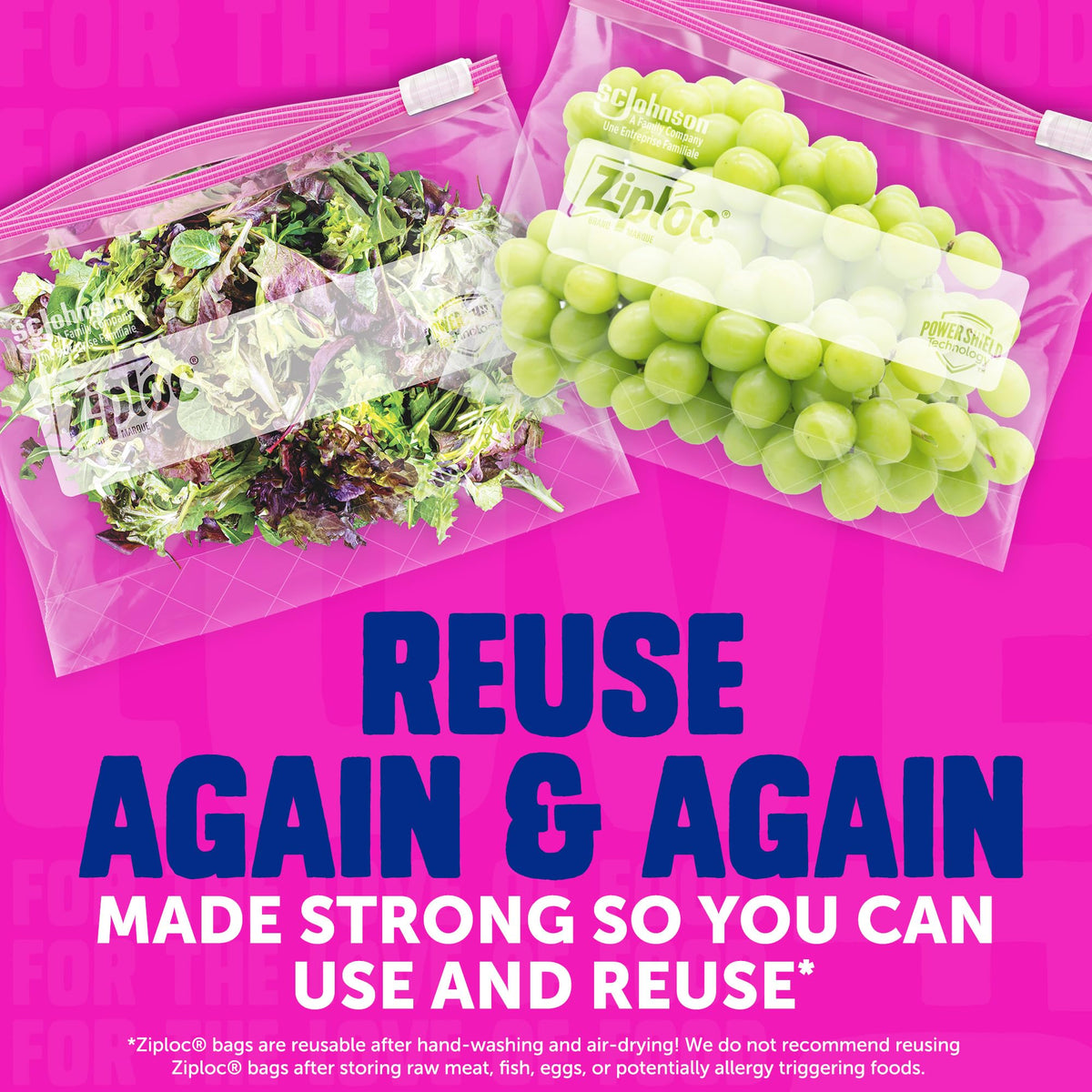 Quart Food Storage Slider Bags by Ziploc – 22 Count, 1.0 quarts, Plastic, Green, Model 383178