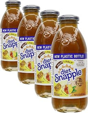 Snapple Diet Half and Half, 16 oz (Pack of 4)