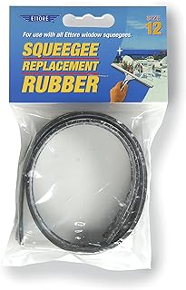 Ettore Replacement Squeegee Rubber, 12-Inch