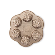 Nordic Ware Toffee / 2.25 cups / Rosebud Cakelet Specialty & Novelty Cake Pans