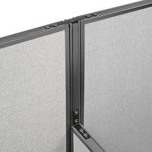 Global Industrial Three Way High Low Kit for Two 76" High Panel