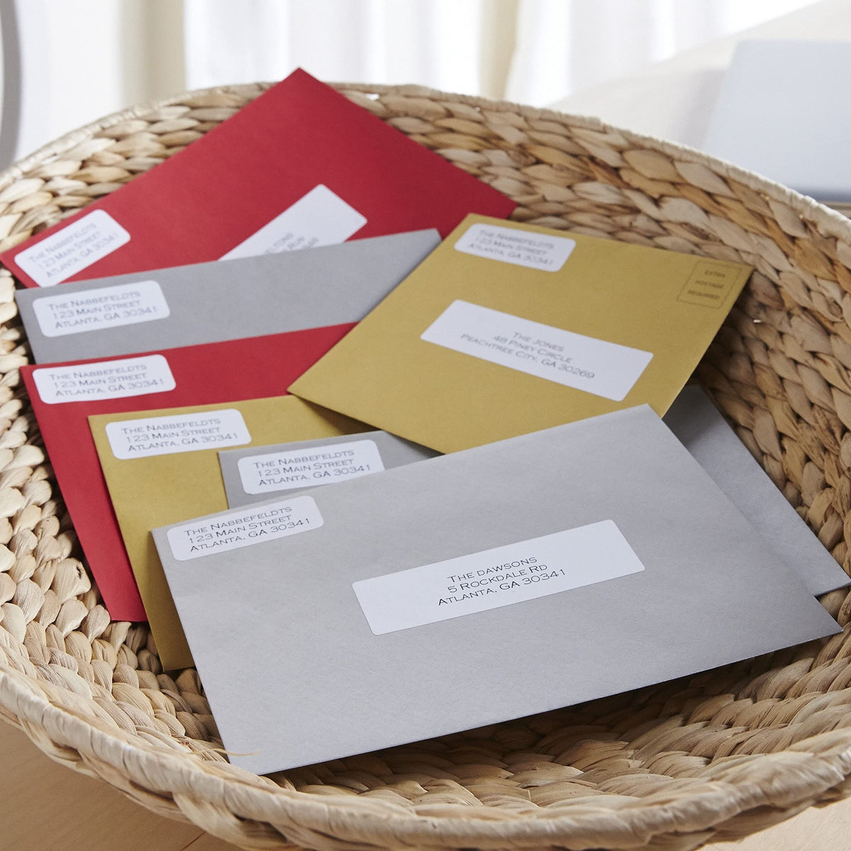DYMO 24 Rolls / Small Mailing Address / White Address Labels