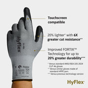 Ansell Size 8 / Grey & Black / 1 Safety Work Gloves