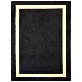 Portrait Solid Colored Area Rug by Joy Carpets – 10'9" x 13'2" (Rectangular), Nylon, Onyx, Model 1479G-06