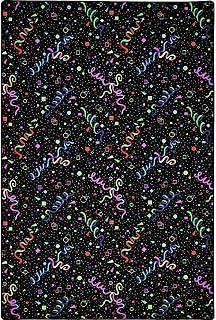 Joy Carpets Fluorescent Celebration 6' x 9' Area Rug
