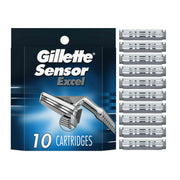 Sensor Excel Men's Razor Blade Refills by Gillette – 10 Count (Pack of 1), Model 208483