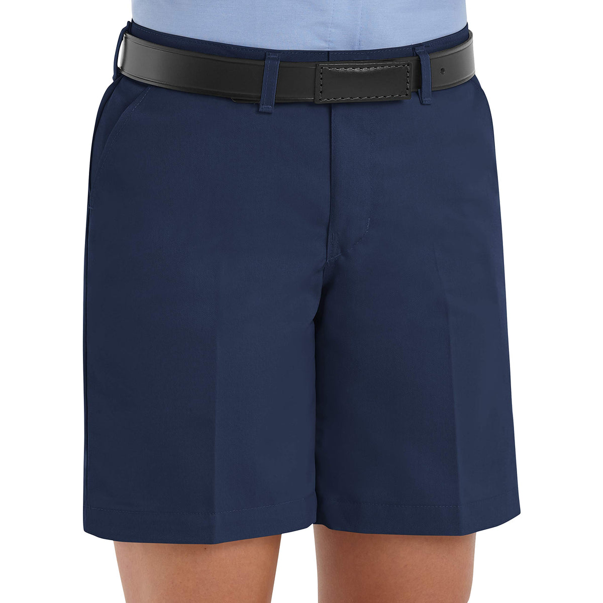 Red Kap 20 / Navy / Plain Front Work Short Shorts