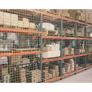 Global Industrial Pallet Rack Netting – One Bay, 123" W x 144" H, 1-3/4" Sq. Mesh, 1250 lb Rating